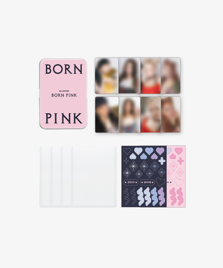 BLACKPINK- [ BORN PINK ] PHOTO CARD + TOP LOADER KIT